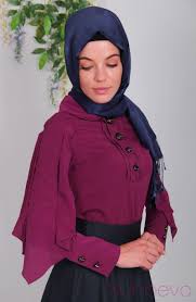 vintage tesettur yarasa kol bluz modelleri moda stilleri moda bluz modelleri