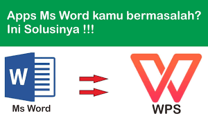 Wps Office Solusi Aplikasi Alternatif Selain Microsoft Word Youtube