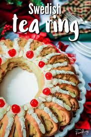 Traditional swedish desserts tasting table : Traditional Swedish Tea Ring Holiday Dessert Holiday Desserts Swedish Recipes Christmas Pastries