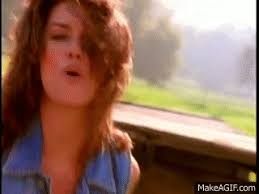 The song became twain's first number one hit at country radio, as well her second crossover hit cracking the top 40 on the pop charts. Shania Twain Any Man Of Mine On Make A Gif