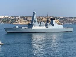 Construction of hms defender began in 2006, and she was launched in 2009. Hms Defender In Malta Harbour 1792 X 828 Warshipporn