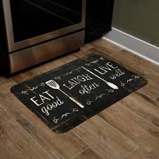 You have searched for kitchen l shaped rugs and this page displays the closest product matches we have for kitchen l shaped rugs to buy online. Home Dynamix Designer Chef Eat Laugh Live 24 In X 36 In Anti Fatigue Kitchen Mat 4 Dc17 The Home Depot