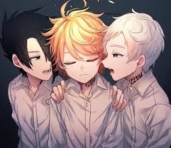 Contains all 12 episodes of season one; Escogelo A El Ray X Emma X Norman The Promised Neverland Artofit