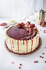Granatapfel Weisse Schokoladen Torte Mit Mascarpone Schokolade Torten Rezepte Kuchen Und Torten Rezepte Schokoladen Torte