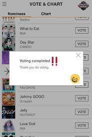 Pre Voting For Kpop Chart K Pop Music M Countdown 7