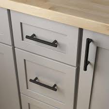 The 161 european bar pulls feature a solid euro bar with subtle beveled edges, square leg posts, and two thick bands for an added design feature. Farmhouse Cabinet Hardware At Lowes Com