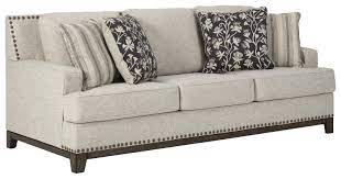 Relax anytime in one of our settees, chaise lounges, reclining , power reclining , manual reclining and convertible sofas, or subtly enhance your living room or family room with one of our tasteful classic designs. Ashley Furniture Ballina 100314777 Linen Sofa Sam Levitz Furniture Sofas