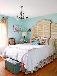 Make a diy room divider for your shared room by positioning a desk or dresser between beds. Vintage Bedroom Ideas Better Homes Gardens