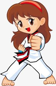 التايكوندو شخصيات كرتونية ووشو التايكوندو حرف Png وملف Psd للتحميل مجانا Martial Arts Kids Taekwondo Kids Female Cartoon Characters