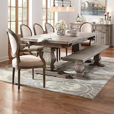 Home Decorators Collection Aldridge Extendable Dining Table Nb023ag The Home Depot In 2020 French Country Dining Room Country Dining Rooms Country Dining