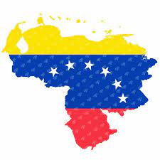 Descarga El Mapa De Venezuela Con Su Bandera Venezuela Flag Graphic Projects Flag