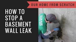 The latest basement wall repair method for bowing basement walls is carbon fiber mesh straps which are embedded into the face of your foundation walls. How To Stop A Basement Wall From Leaking Youtube