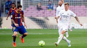 Real madrid won 21 direct matches.barcelona won 24 matches.18 matches ended in a draw.on average in direct matches both teams scored a 3.16 goals per match. Wer Zeigt Ubertragt Real Madrid Vs Fc Barcelona Heute Live Im Tv Und Livestream Die Ubertragung Von El Clasico Auf Dazn Dazn News Deutschland