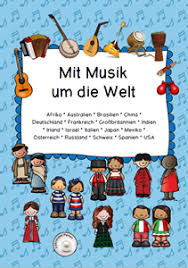 Musikinstrumente Und Lieder Aus Aller Welt Musik Fur Die Grundschule Kindergarten Musik Musik Schule