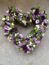 See more ideas about flowers, floral, flower heart. Lilac And Purple Heart Funeralheart Hearts Ammiflowers Funeral Flowers Funeral Heart Flower Arrangements