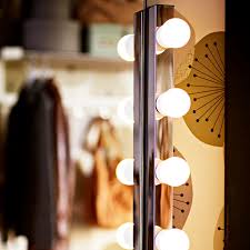Or you can buy your own mirror and buy the bulbs separately, they sell them at lowe's. This Ikea Light Bulb Mirror Hack Will Leave You Feeling Like A Movie Star