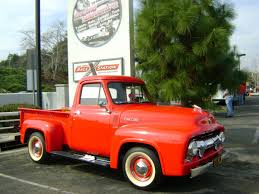 Image result for Orange 1954 Truck