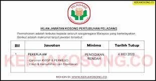 Mencari yang betul2 berminat sahaja!! Kerja Kosong Di Pahang 2020