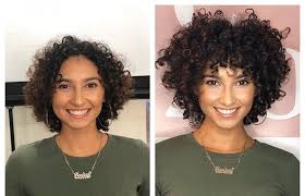 After shampooing, make sure to use a conditioner meant for curly hair, which will keep your hair moisturized. Short Thick Curly Hair Short Curly Hair Curly Hair Styles Curly Hair Styles Naturally