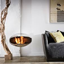 Diy gas fireplace installation | the green acre. Suspended Fireplace Modern Eco Bioethanol Fires Naked Flame Nz