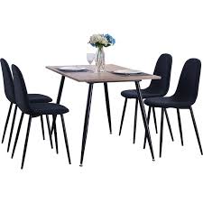 Lavenia 5 Piece Dining Set In 2020 5 Piece Dining Set Solid Wood Dining Set Dining Set