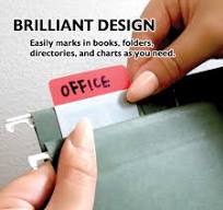 BAZIC Products Neon Page Markers 2x1.5 Neon Colored PET Flag Index Tabs,  Sticky Notes Page Marker Bookmarks File Tab (30 Flags/Pack), 2-Packs