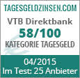 Vtb direktbank tagesgeld test 2021 » pro und contra im überblick! Vtb Direktbank Tagesgeld Im Test 2021 Erfahrungen Bewertung