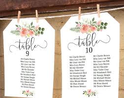Vintage Rose Wedding Seating Chart Card Sit Back And Relax
