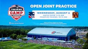 New England Patriots Announce Dates for Training Camp