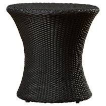 Available in quick ship sunbrella fabrics. Black Wicker Rattan Patio Tables You Ll Love In 2021 Wayfair