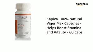 It is used for the. Buy Kapiva 100 Natural Vigor Max Capsules Helps Boost Stamina And Vitality 60 Count Online At Low Prices In India Amazon In