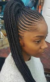 The braids that go from the front side of your head to the end of . Cornrow Hair Braids Ghana Braiding Styles Unique Hair Braiding