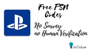 No site can generate working codes. Free Psn Codes No Survey No Human Verification Paperblog