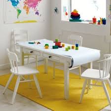 Vtech touch and learn activity desk deluxe vocabulary and english alphabets. Buy A Small Kids Table At A Garage Sale And Attach Ikea Paper Roll To Bottom Kids Activity Table Kids Play Table Activity Table