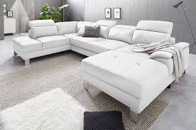 Suchst Du Eine Wohnlandschaft In Angesagtem Weiss Mit Gemutlicher Polsterung Da Bist Du Bei Cnouch Genau Ri Wohnen Sofa Wohnlandschaft Wohnlandschaft