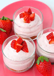 This Strawberry Cheesecake Mousse Is Light And Fluffy Sweet And Has A Deliciously Light Cream Cheese Flav In 2020 Mousse Recipes Cheesecake Mousse Strawberry Recipes