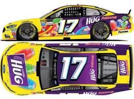 Stenhouse was in a third wreck later, then spun out. Nascar Cup Series 2017 Ford Fusion Little Hug 17 Ricky Stenhouse Jr Chrome Diecast Car Hobbysearch Diecast Car Store