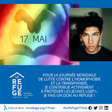 Tunisia has taken rhetorical steps toward ending institutionalized discrimination against lgbt people. Fondation Le Refuge On Twitter Aujourd Hui 17mai C Est La Journee Mondiale De Lutte Contre L Homophobie Et La Transphobie Ensemble Protegeons Les Jeunes Lgbt Plus D Infos Https T Co Ladjoiqlz2 Rendez Vous A