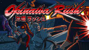 A martial arts, pixel art platform game with rpg elements, many items/weapons to collect, a. Platforms