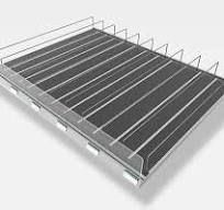Gravity Shelf Roller Track System, A minimum of a 3 degree ...