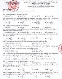 Hi vọng những gợi ý về đáp án sẽ mang đến cho các em sự tự tin, vững bước để tiếp tục khẳng định mình trong kì thi tốt nghiệp thpt. Ä'ap An Ä'á» Tham Kháº£o 2021 Mon Váº­t Ly Thi Tá»'t Nghiá»‡p Thpt Quá»'c Gia