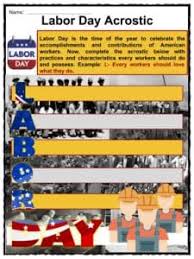 Surprised by the decline on thursday? Labor Day Facts Worksheets Historic Information For Kids