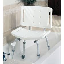 Medline Shower Chair In Grey With Back G30400 4 Shower Chair Bathroom Care Shower Stool