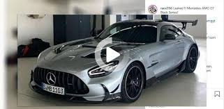 This Is The 2021 Mercedes Amg Gt R Black Series And It Looks Pretty Badass A Host Of Images In 2020 Mercedes Amg Gt R Mercedes Amg Black Series
