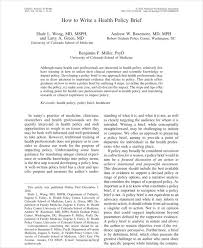 Research proposals are often too complicated to the layman to understand. 20 Brief Templates And Examples Pdf Examples