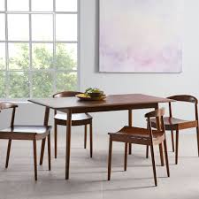 As welcome an addition as it the curve of an arm, the kind of leg on a couch, the depth of a cushion — all of these factors weigh in to the way a mid century dining chair feels. Lena Mid Century Table Chairs Dining Set