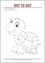 Includes images of baby animals, flowers, rain showers, and more. Printable Connect The Dots Coloring Pages For Kids Myhomeschoolmath
