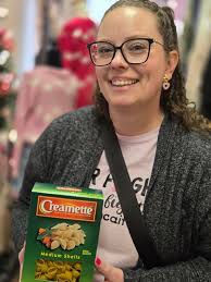 Donating pasta to House of Bread today 12-3