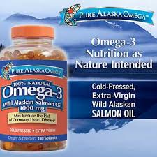 Pure Alaska Omega Wild Salmon Oil 1000 Mg 180 Softgels Salmon Oil Salmon Wild Salmon