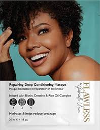 Conditioner is a must for women with dry hair. Flawless By Gabrielle Union Repairing Deep Conditioning Hair Treatment Masque For Natural Curly And Coily Hair 1 Oz Buy Online At Best Price In Uae Amazon Ae